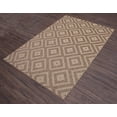 thumbnail image 3 of Trellis Diamond Moroccan Rug - 7 ft. 10 in. x 10 ft., Neutral, UV Protected Floor Rug w/ Waterproof Surface for Garden, Patio, 3 of 8