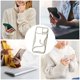 thumbnail image 1 of Funda para teléfono, accesorios para celular, funda para iPhone 16 con personalidad y diseño de serpiente. Funda cruzada para teléfono con diseño de serpiente., 1 of 5