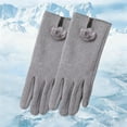 thumbnail image 2 of Yuanlong Womens Gloves Winter Soft Touchscreen Warm Glove With Thicker Insulation And Snowproof Glove, 2 of 3
