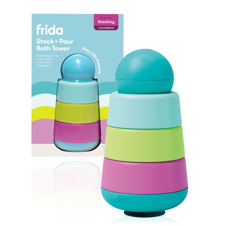 Frida Baby Stack + Pour Bath Tower Toy photo 1