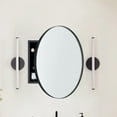 thumbnail image 4 of TEHOME Black Round Medicine Cabinet, 30 Inches Diameter, Surface Mount, 4 of 8