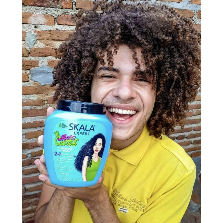 SKALA Hair Type 3ABC Hydrate Curls Eliminate Frizz For Curly Hair 2 IN 1 Conditioning Treatment Cream and Cream To Comb 35.2oz Includes