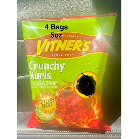 Vitner’s Crunchy Kurls Sizzlin Hot Chile Lime