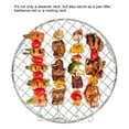 thumbnail image 1 of YLSHRF Steamer Rack, Stainless Steel Barbecue Net, Multipurpose Baking Wire Mesh, Grill BBQ Net Mesh Barbecue Steaming Rack Fryer Accessories, 1 of 8