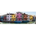 thumbnail image 2 of Fischer, Rolf 18x9 Gold Ornate Wood Framed with Double Matting Museum Art Print Titled - Venedig Burano I, 2 of 4