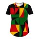 thumbnail image 4 of Eres Más Que una Camisa de Puntuación de Prueba Mujeres de Moda Impresión Casual Manga Corta Suelta Camiseta de Tamaño Más, Blusa de Túnica de Cuello Redondo, 4 of 5