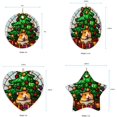 thumbnail image 5 of Hamster Stained Glass Ornaments, Hamster Ornament,Hamster Christmas Tree Ornament, Hamster Xmas Decorations gmM2Y9, 5 of 5