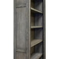 thumbnail image 5 of Martin Furniture Avondale 5-Adjustable Shelf Tall Wood Bookcase - Wall Gray, 5 of 11