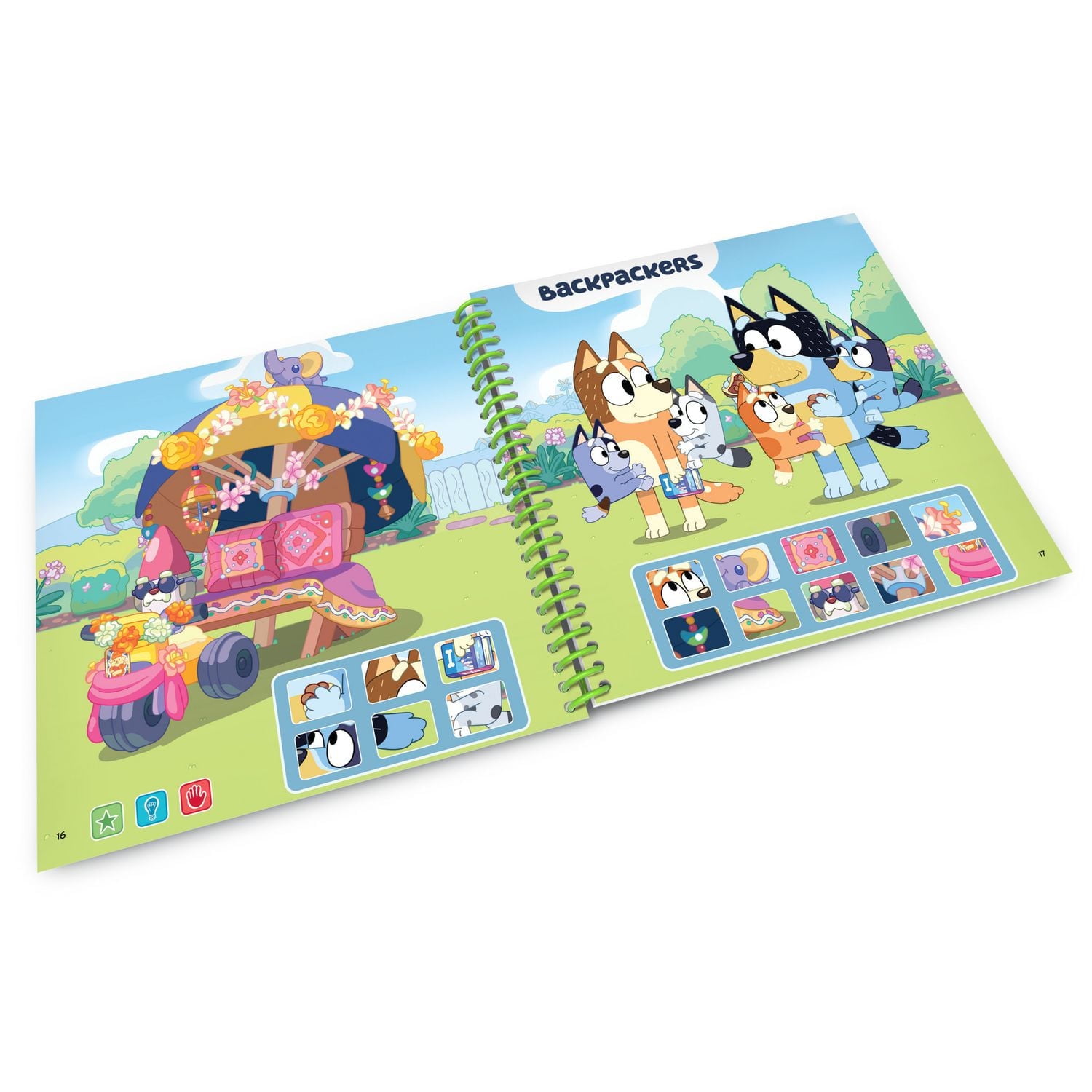 LeapFrog LeapStart® Preschool (Level 1) Bluey Fun and Games Activity Book - English Version, 2-5 Years