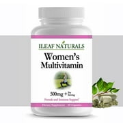 Ileaf Naturals Multi-Vitamin for Women with Calcium - 60 Veggie Capsules