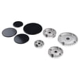 thumbnail image 4 of MYG Gas Stove Burner Crown Cap Set Upgraded Replacement Kit for Most Gas Range Burners Uniform Heat Distribution Easy Clean Durable Iron Cooktop Accessory, 4 of 8