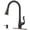 Oil Rubbed Bronze, variant on APPASO Brushed Nickel Kitchen Faucet, Stainless Steel Brushed Nickel High Arc Pull Out Kitchen Sink Faucets with Deck Plate and Soap Dispenser