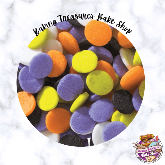 Trick or Treat Confetti Quins Sprinkles 2 oz