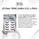 thumbnail image 2 of Pestañas postizas Ardell 3D Faux Mink 858, 4 pares, 2 of 6
