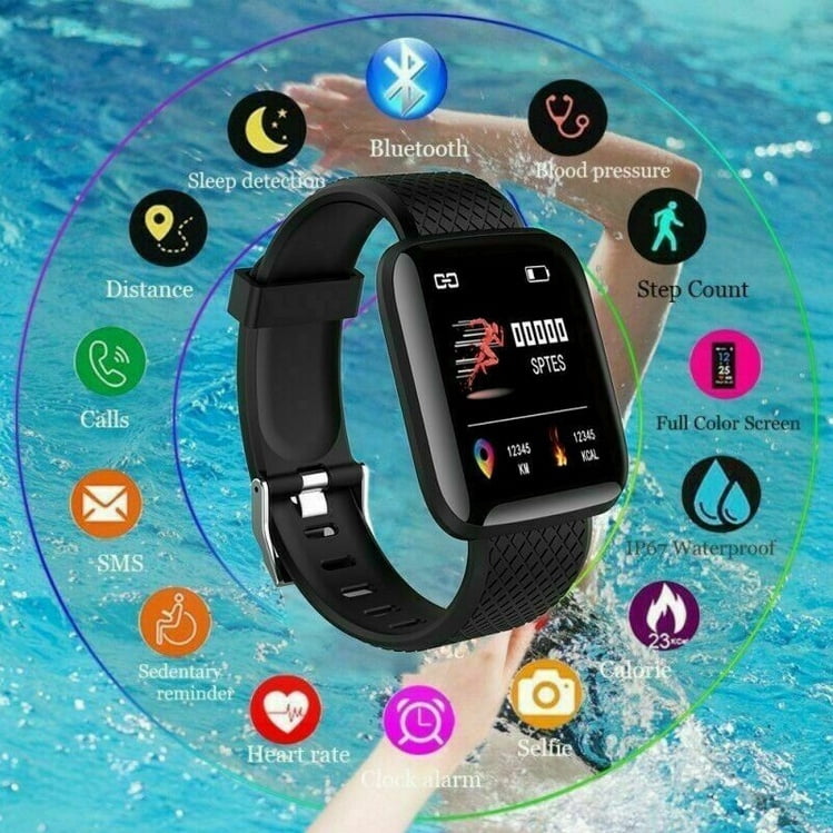bluetooth smart watch phone and fitness activity tracker touch screen smart wrist watch