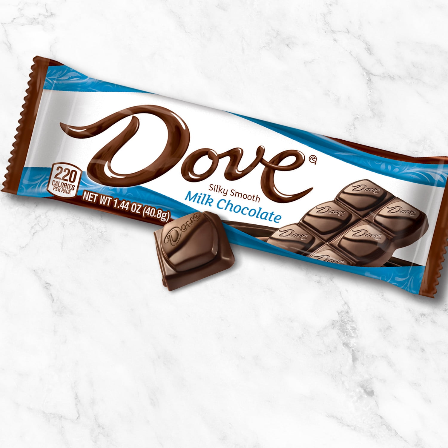 (6 pack) Dove Candy Milk Chocolate Bar, Full Size - 1.44 oz Bar