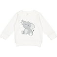 thumbnail image 2 of Inktastic Elephant Toddler Sweatshirt, 2 of 4