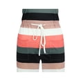 thumbnail image 4 of SAYOO vestidos para mujer sin mangas verano 2022 estampado a rayas vestidos casuales para mujer con bolsillo cuello en V cintura chaleco suelto SAYOO  Casual, 4 of 5