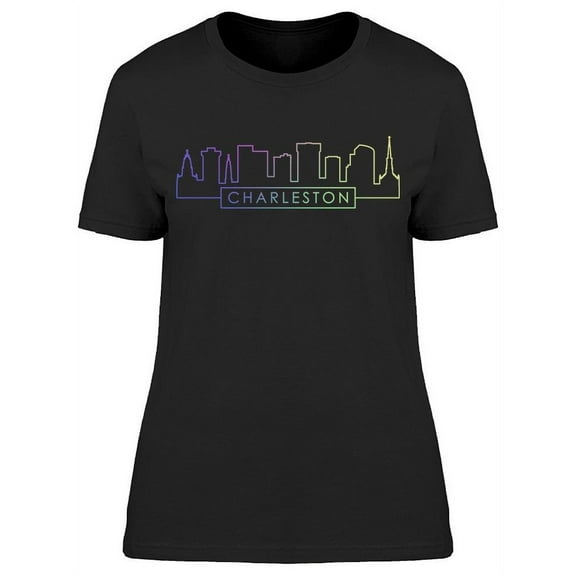 Charleston Skyline T-Shirt Women -Image by Shutterstock, Female x-Large