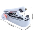 thumbnail image 2 of Mini máquina de coser manual de mano multifuncional portátil máquina de coser inalámbrica para el hogar Color al azar sidaley  HA5386-00B, 2 of 6