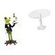 thumbnail image 5 of Escultura De Camarero De Rana Y Mesa De Casa De Muñecas En Miniatura, Figura Creativa De Animal Para Jardín, Casa De Juegos, Regalo De Cumpleaños, Decoración, 5 of 7