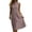 Pink1, variant on Kojanyu Women's Sleeveless High Neck Button Down Maxi A-Line Dresses Cotton Casual Flowy Long Summer Vacation Dresses with Pockets