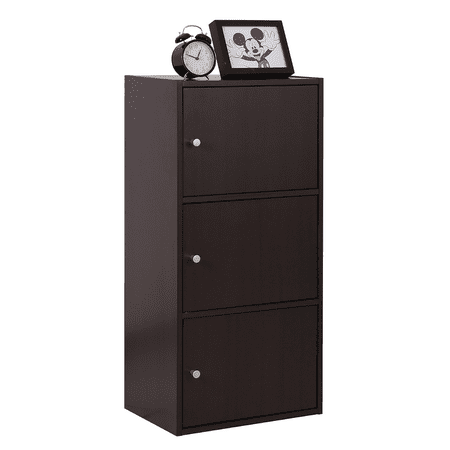 Homy Casa Multifunctional Storage Cabinet With 3 Magnetic Doors