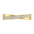 thumbnail image 2 of TimeLe$$ Classics Natural Diamond Wedding Band in 14K Yellow Gold (Ring Size 8), 2 of 6