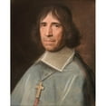 thumbnail image 3 of Robert Nanteuil 20x24 Black Modern Framed Museum Art Print Titled - Monsignor Jean De Montpezat De Carbon (ca 1673), 3 of 5