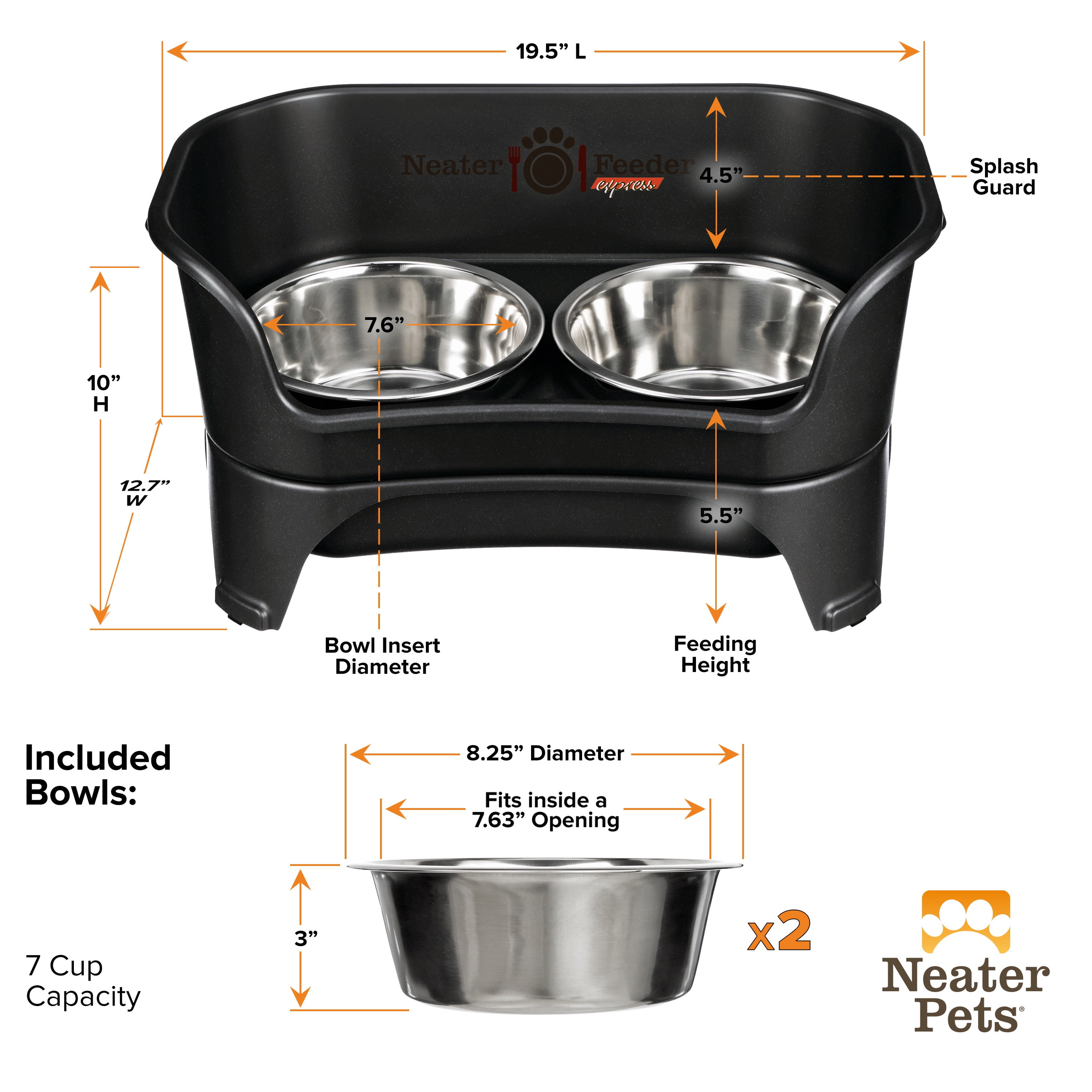 Neater feeder express large hot sale
