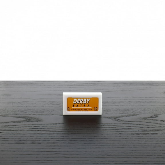 Derby Platinum Extra Double Edge Razor Blades (orange)-10 Blade Pack