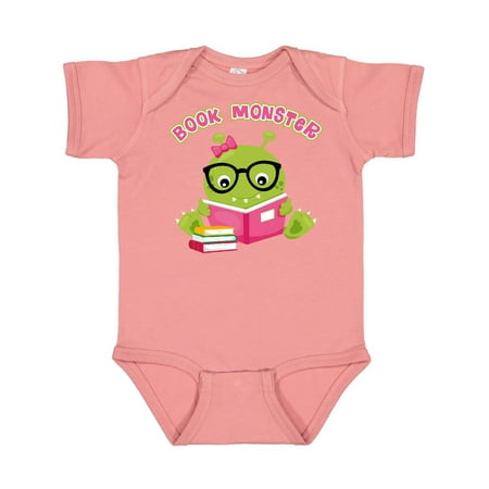 

Inktastic Book Monster Girl Gift Baby Girl Bodysuit