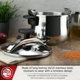 thumbnail image 3 of Magefesa Star Belly 8.4-Quart Stainless Steel Pressure Cooker, Compatible with All Stovetops, 3 of 8