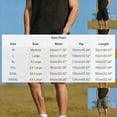 thumbnail image 3 of Zylanna Men's Cargo Shorts with Multi-Pocket, Elastic Waist Casual Breathable Relaxed Fit Outdoor Hiking Shorts for Men Brown, 3 of 6