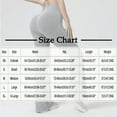 thumbnail image 3 of Kaemgyyd Flare Leggings for Women Trendy Knit Ribbed Seamless Yoga Pants Casual High Waisted Bell Bottom Butt Lifting Tights, 3 of 7