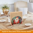 thumbnail image 5 of Cute Christmas Santa Claus Napkin Holder for Table Clear Napkin Stand Paper Holder Acrylic Organizer Dispenser Napkins for Dinner Kitchen Restaurant Room, 5 of 8