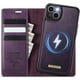 thumbnail image 1 of Compatible con iPhone 11 Pro Funda billetera desmontable Compatible con Magsafe, Soporte para Tarjetero con Bloqueo RFID y Tapa de Cuero PU 2 en 1 Funda Magnética a Prueba de Golpes, 1 of 10