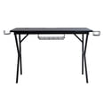thumbnail image 7 of Atlantic Spectrum Gaming Desk with LED Lighting and Cable Management Tray, 29.75" H, Carbon Fiber Black, 7 of 7