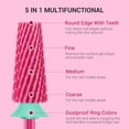 thumbnail image 3 of Brocas para uñas MelodySusie Professional 5 en 1 Pink Blossom, 3 of 7