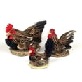 thumbnail image 2 of Capas de eclosión artificiales, artesanía de plumas reales, accesorios de decoración de supermercado, educación temprana para niños, adornos estáticos de gallina acostada, 2 of 5