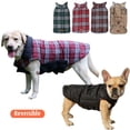thumbnail image 5 of Ropa para mascotas Ropa para perros chaqueta de perro a cuadros de otoño e invierno disponible MFZFUKR CPB-US-FXT272-1, 5 of 5
