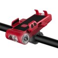 thumbnail image 1 of 5 in 1 Bike Lights 3500mAh Mountain Bike Front Headlight USB Rechargeable Waterproof with Phone, 1 of 8