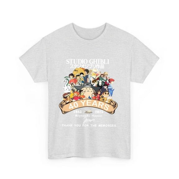 Limited edition Studio Ghibli 40 Years 1985 2025 T-shirt-TH43772