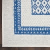 thumbnail image 5 of Nourison Whimsicle Modern Moroccan Ivory Blue 5' x 7' Area Rug, (5' x 7'), 5 of 9