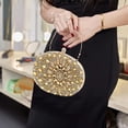 thumbnail image 6 of Rhinestone Evening Clutch Bag for Women Bridal Diamonds Clutch Purses Wedding Purse Prom Cocktail Party Handbags, 6 of 8