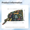 thumbnail image 5 of Vsdgher Colorful Hippie Men Women Adjustable Cap Working Hat Tie Back Cap, Work Cap, 5 of 7