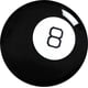 thumbnail image 2 of Juguete infantil Magic 8 Ball Mattel Games con temática retro, 2 of 4