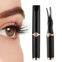 2-in-1 portable heated eyelash curler, long-lasting curling comb clip, USB power supply, 3-speed temperature mode