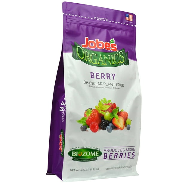 Jobe�s Organic 4lbs. Granular Berry Plant Food Walmart