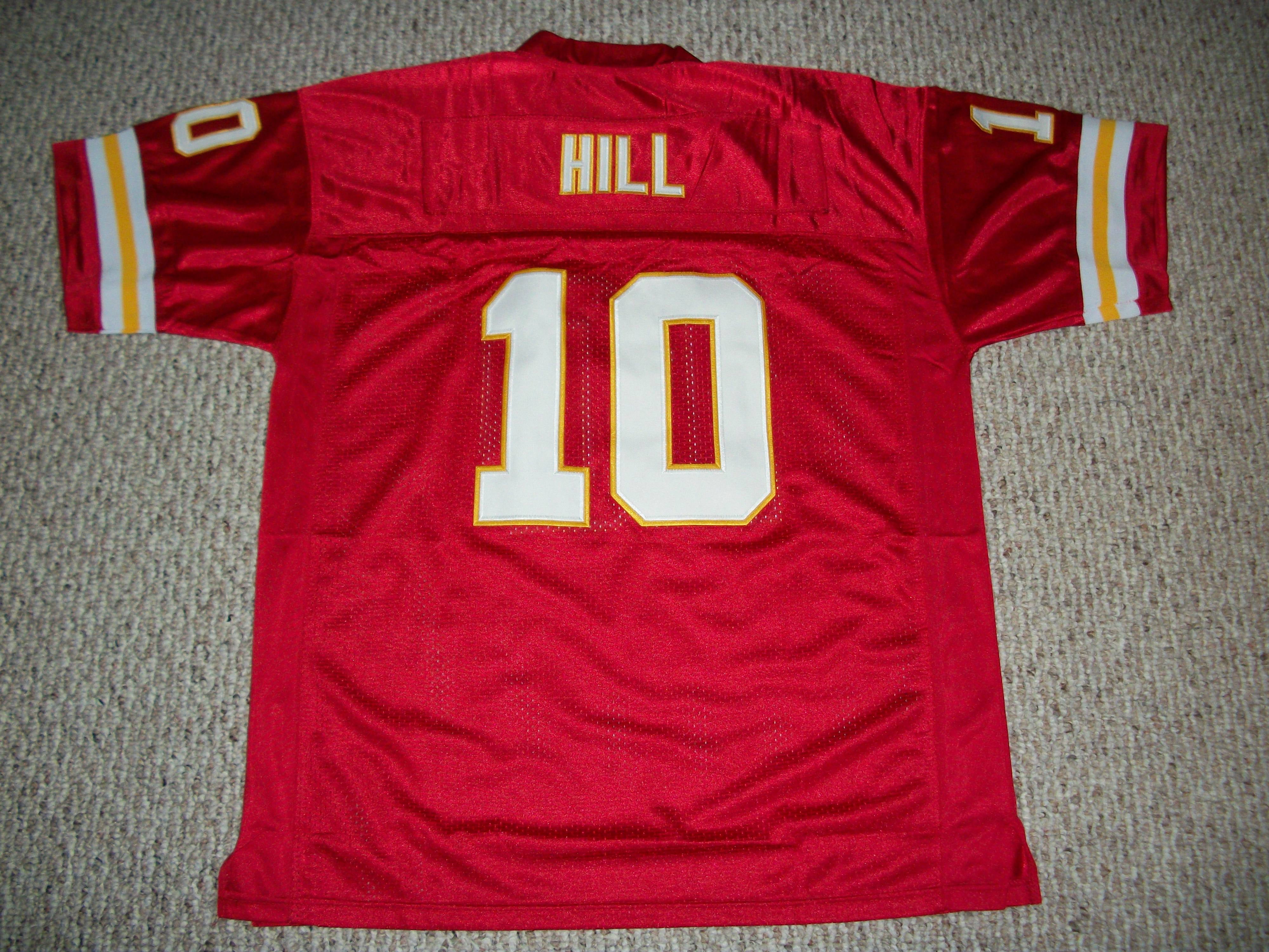 WILLIE LANIER CUSTOM KANSAS CITY CHIEFS JERSEY